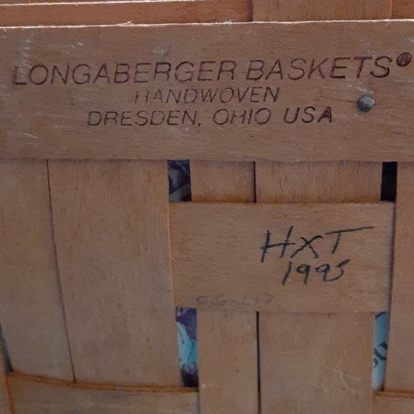 Preowned Longaberger basket - Picture 3 of 3